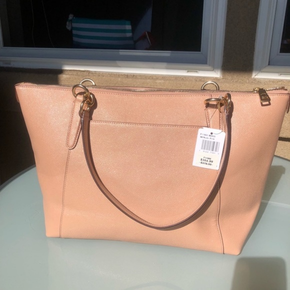 COACH Ava Tote Bag Nude Pink - Picture 3 of 7